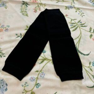 Solid Black Leg Warmers